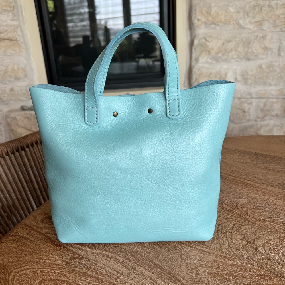 Portland Leather Cabo Mini Crossbody Tote - Picture 2 of 6